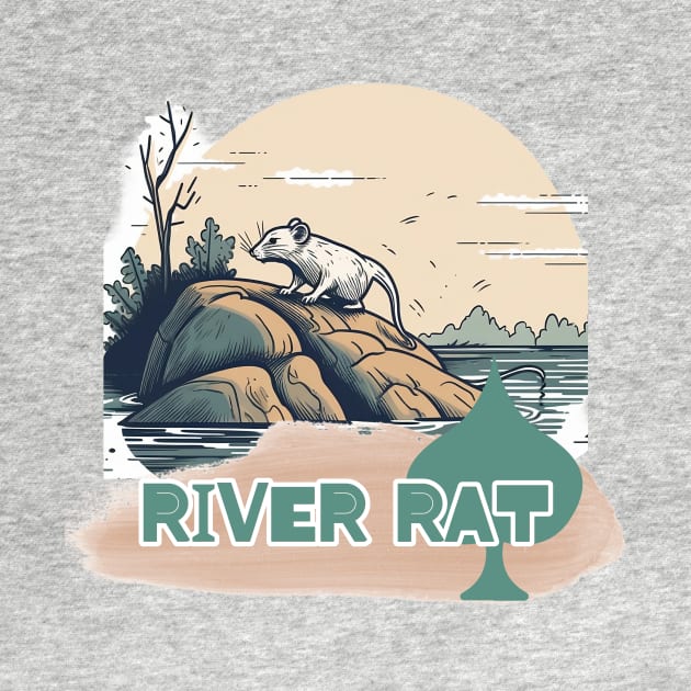 River Rat Poker by JusstTees